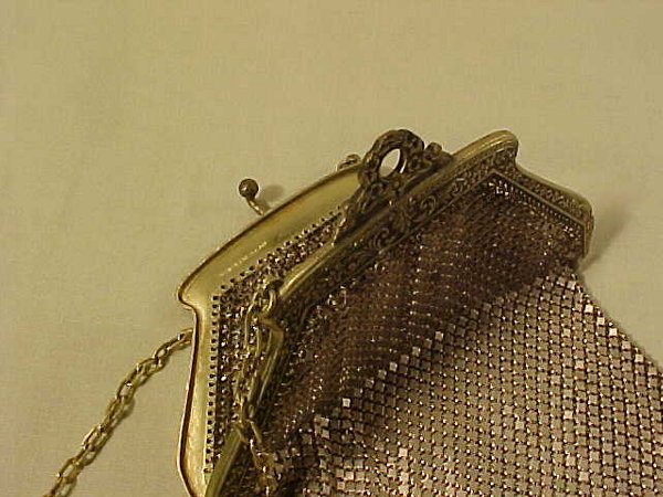 ANTIQUE MESH EVENING BAG MANDALDIAN - 3