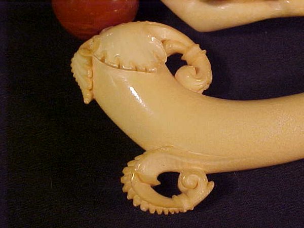 ANTIQUE MEERSCHAUM PIPE NUDE WOMAN - 4