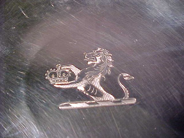 PAIR OLD STERLING SILVER ORNATE TAZZAS - 3