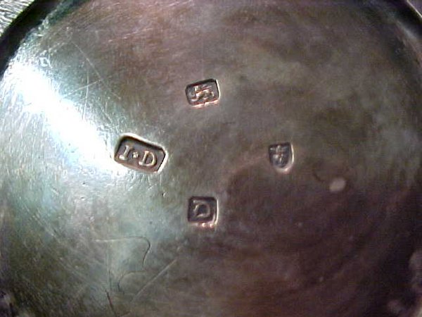 SAMUEL WOOD STERLING SILVER CASTOR SET - 4