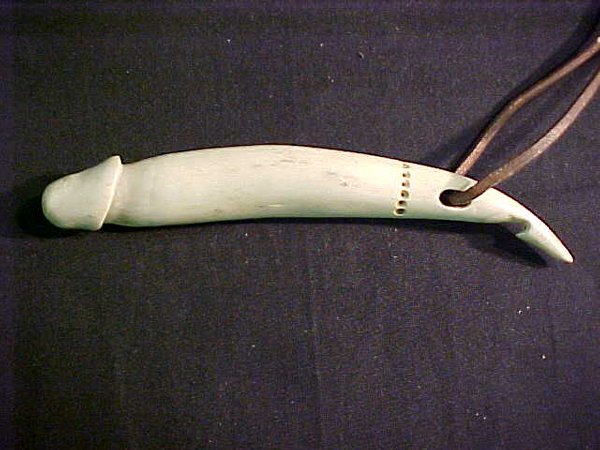 WHALE TOOTH IVORY FERTILITY INSTRUMENT
