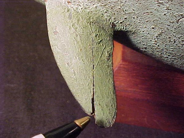 PORPOISE WOOD CARVING BY INNIS Conditio - 3