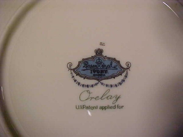 ROSENTHAL ORELAY DINNERWARE SERVICE 6 - 4