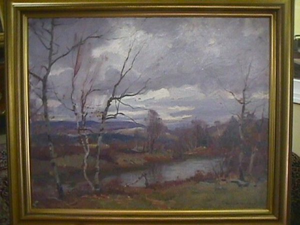 ORIGINAL EMILE A GRUPPE PAINTING (D)