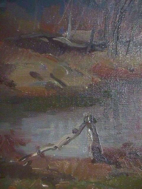 ORIGINAL EMILE A GRUPPE PAINTING (D) - 3
