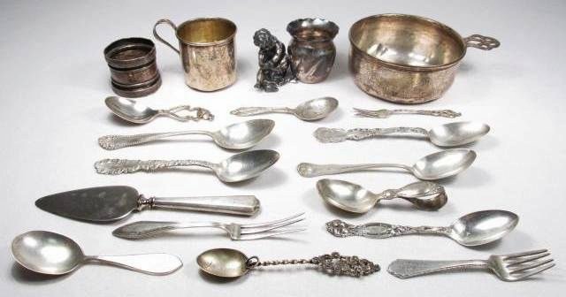 VINTAGE STERLING & OTHER SILVER (1 of 10)