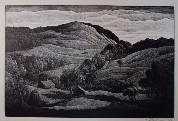 WOOD ENGRAVING: THOMAS NASON - MIDSUMMER (1 of 9)