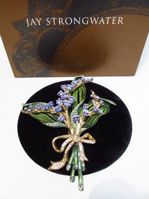 JAY STRONGWATER JEWELED & ENAMELED LILY OF THE VALLEY (1 of 8)