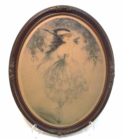 LOUIS ICART HAND SIGNED ETCHING & AQUATINT (1 of 8)