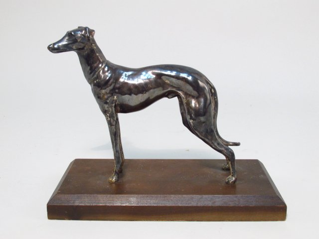 WEIDLICH BROS. ART DECO GREYHOUND WHIPPET FIGURE (1 of 5)