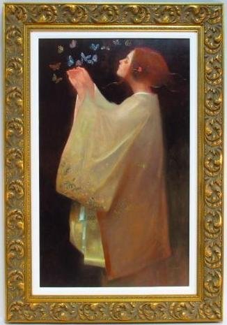 FELIX MAS HAND EMBELLISHED GICLEE PRINT (1 of 5)