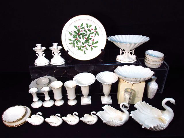 LARGE LOT ASSORTED LENOX PORCELAIN WARE (1 of 9)