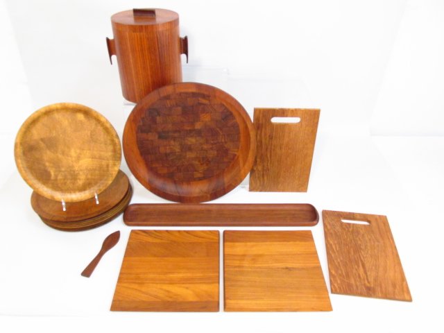 DANISH MID CENTURY MODERN TEAK ACCESSORIES: ETC. (1 of 10)