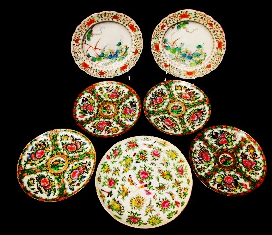CHINESE EXPORT PORCELAIN: ROSE MEDALLION & FAMILLE ROSE (1 of 10)