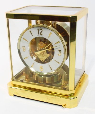 VINTAGE JAEGER LECOULTRE ATMOS MANTEL CLOCK (1 of 9)