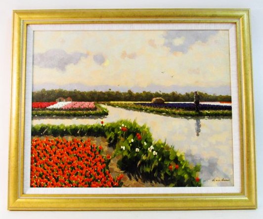 ACRYLIC ON CANVAS LANDSCAPE PAINTING (1 of 6)