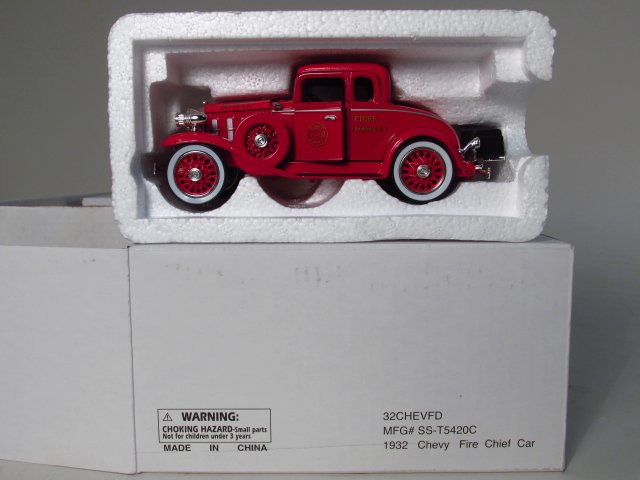 VINTAGE CHEVROLET SCALE MODEL CARS: DANBURY MINT, ETC. (1 of 7)
