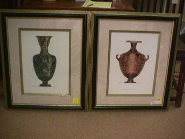 PR LARGE DECORATIVE PRINTS OF URNS