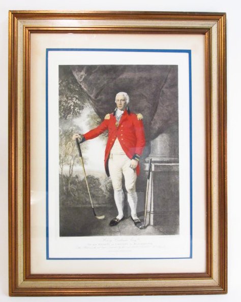 HAND COLORED LITHOGRAPH: "HENRY CALLENDER ESQ" (1 of 8)