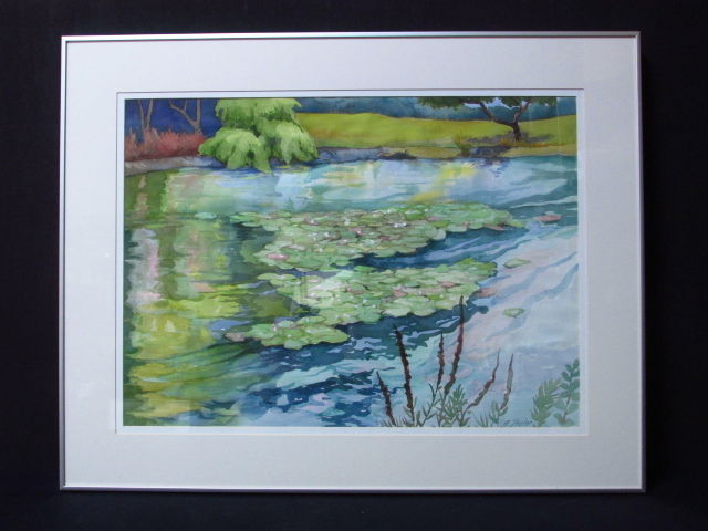 ROBERT SHULER WATERCOLOR PAINTING ON PAPER (1 of 6)