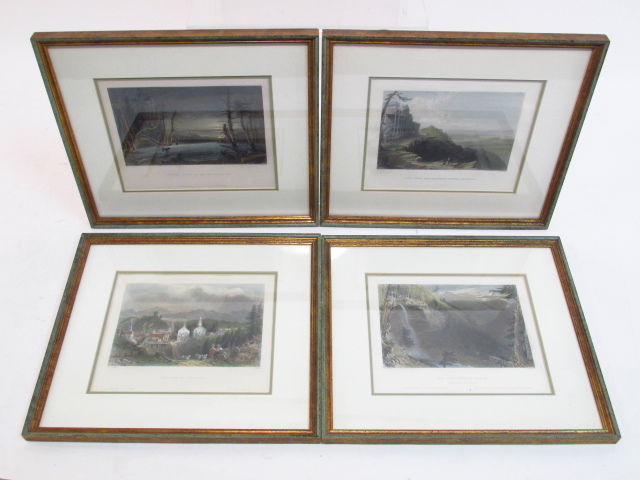 FOUR FRAMED BARTLETT ENGRAVINGS: CATSKILLS (1 of 10)