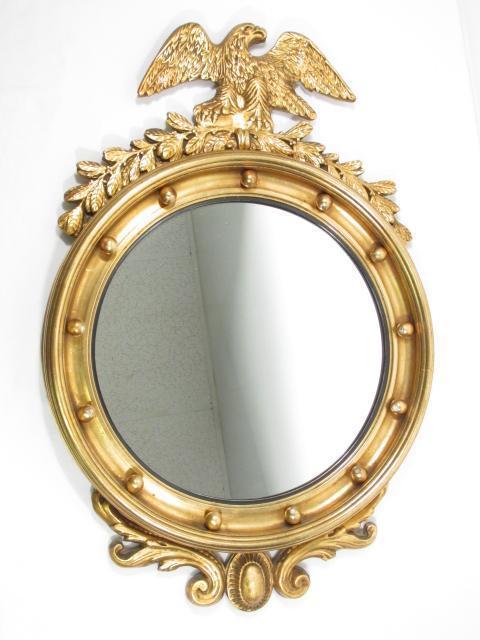 LATE 19TH CENTURY GILDED GIRANDOLE MIRROR (1 of 9)