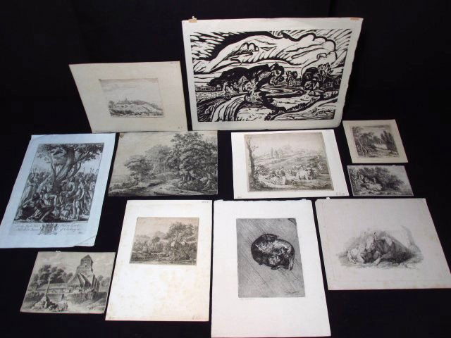 ANTIQUE AUSTRIAN, CZECH & DUTCH PRINTS, ENGRAVING (1 of 9)