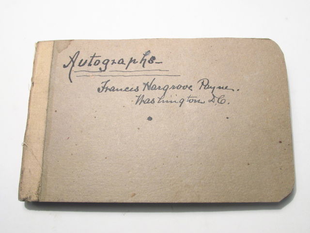19th CENTURY COLLECTIBLE AUTOGRAPH BOOK (1 of 10)