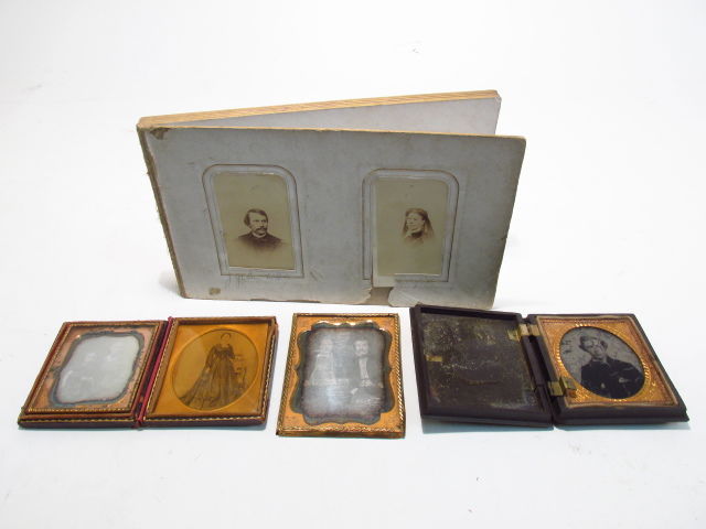 US CIVIL WAR PHOTO LOT SOLDIERS, CDV, DAGUERREOTYP (1 of 10)