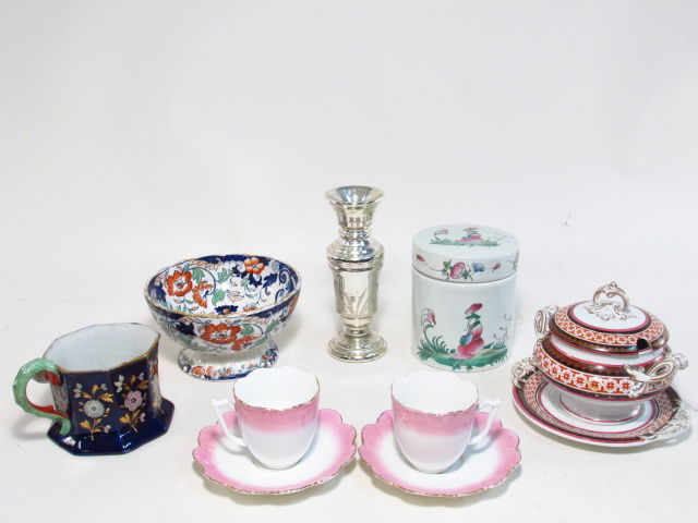 ASSORTED CONTINENTAL PORCELAIN: 10 PCS (1 of 10)