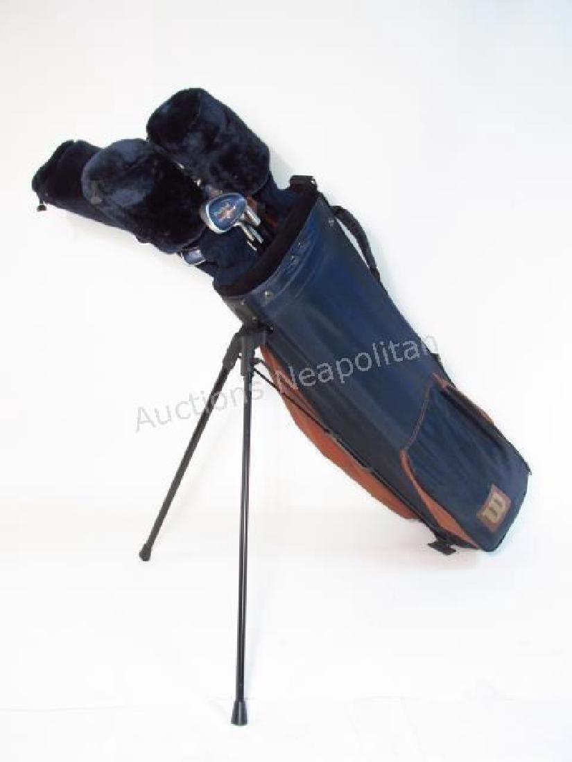 WILSON PRO STAFF GOLF CLUBS & BAG (1 of 3)