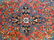 ANTIQUE PERSIAN HAND KNOTTED RUG - 2' X 2'11" - 2