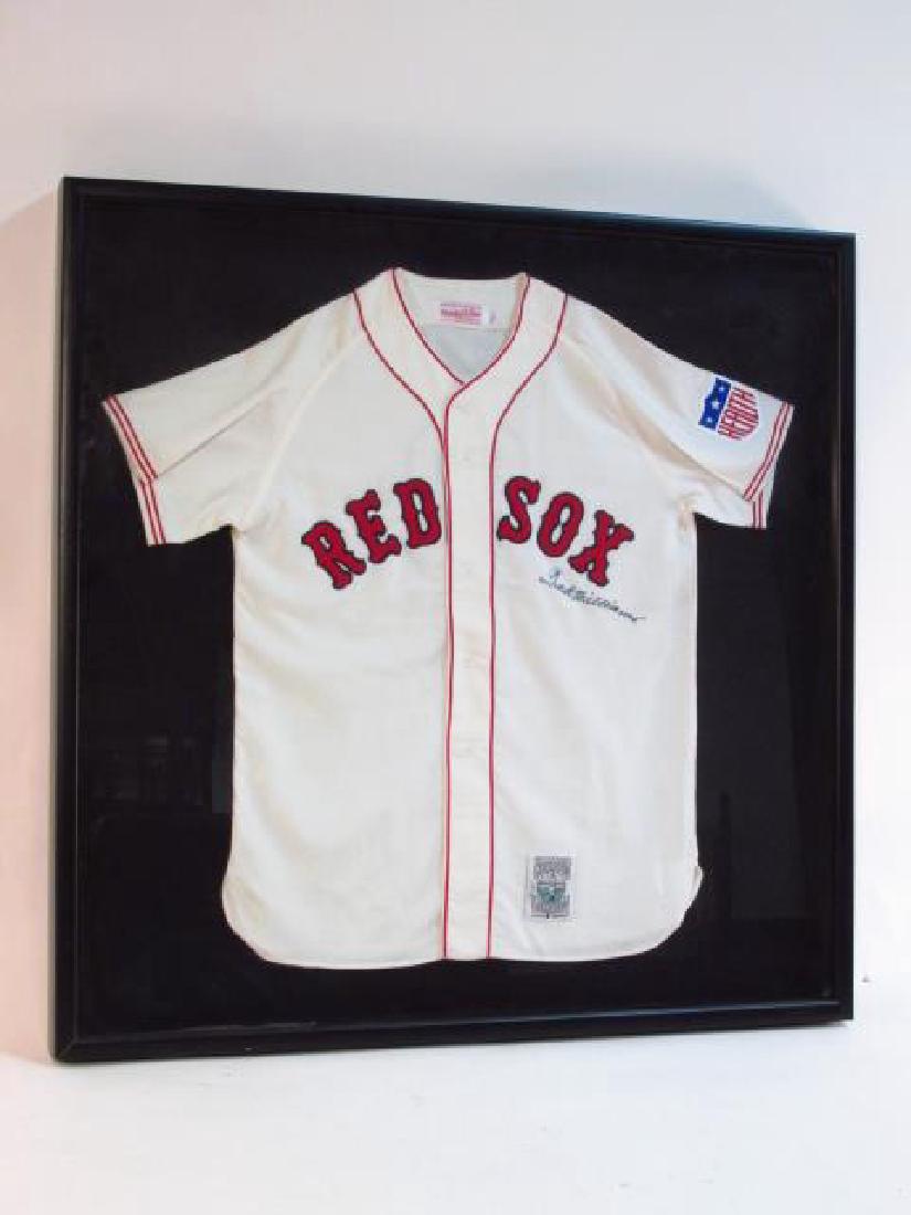 BOSTON RED SOX TED WILLIAMS AUTOGRAPHED JERSEY UDA (1 of 8)