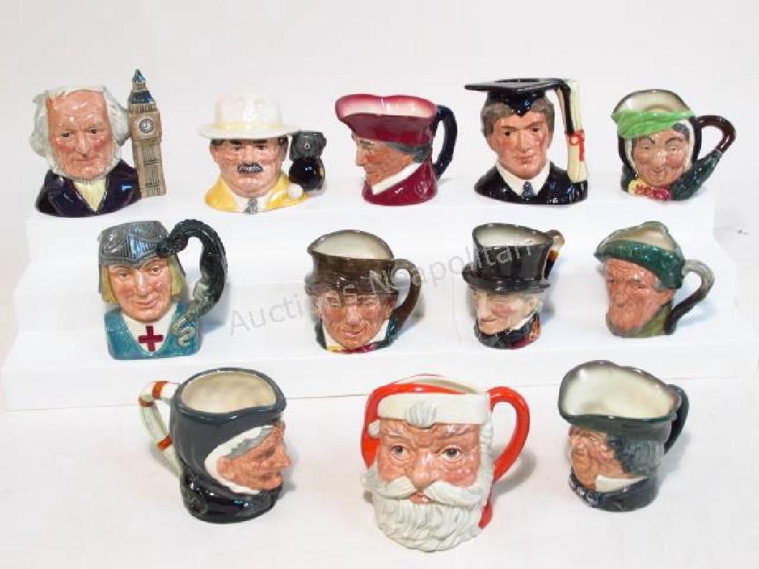 COLLECTION OF TWELVE ROYAL DOULTON CHARACTER MUGS (1 of 8)