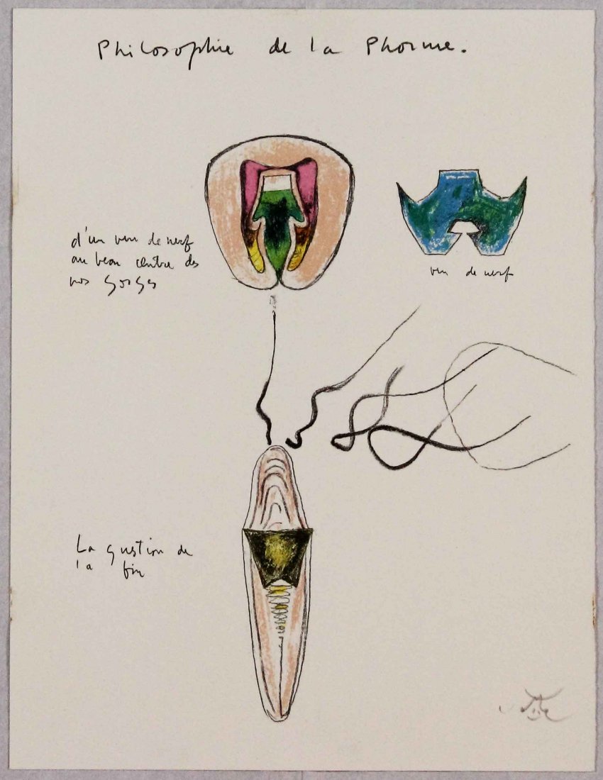 Roberto Matta, Philosophie de la forme, 1985-86 (1 of 1)