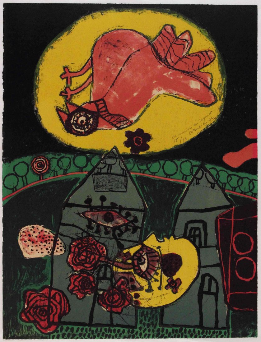 Guillaume Corneille, La maison du rÃ©gard, 1972 (1 of 1)