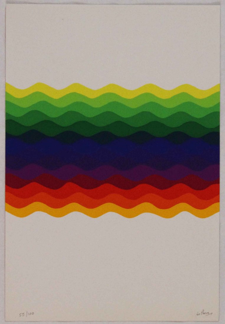 Julio Le Parc, Serigrafia a colori, 1977 (1 of 1)