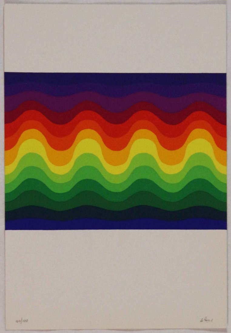 Julio Le Parc, Serigrafia a colori, 1977 (1 of 1)