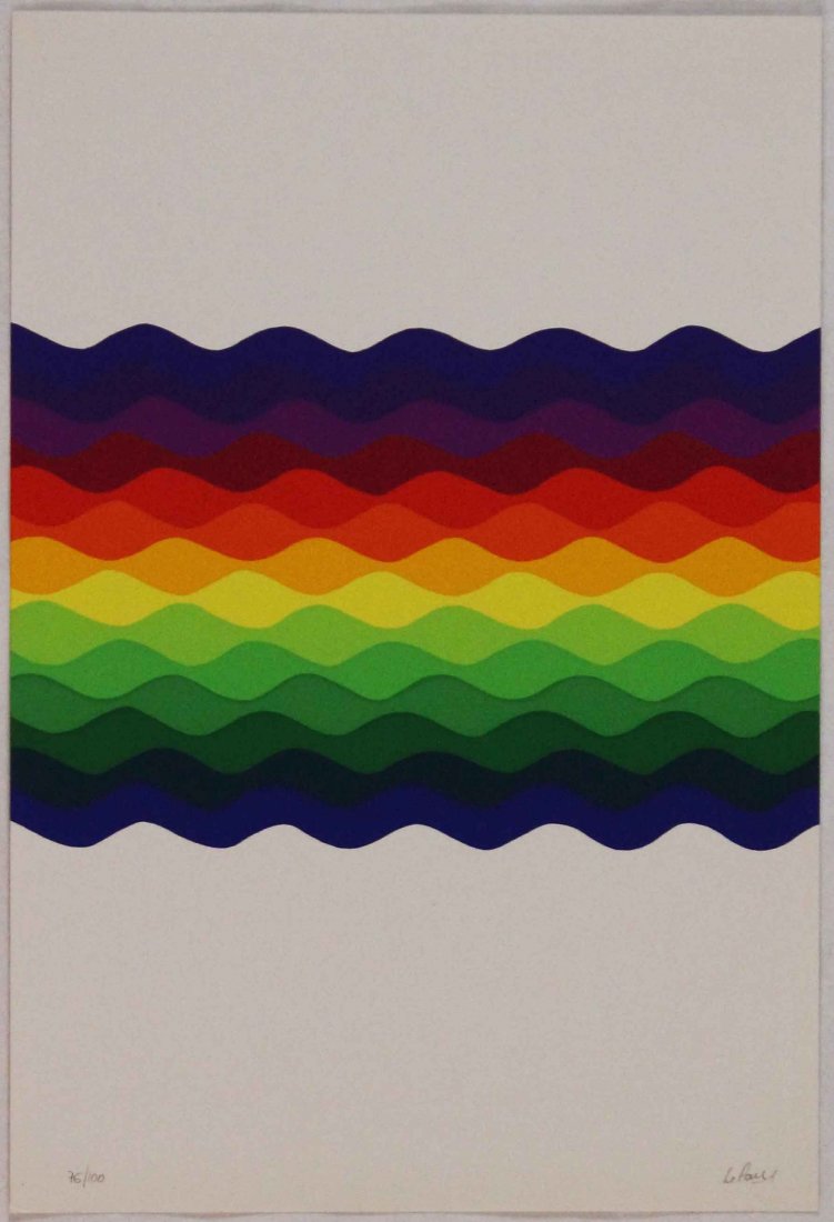 Julio Le Parc, Serigrafia a colori, 1977 (1 of 1)
