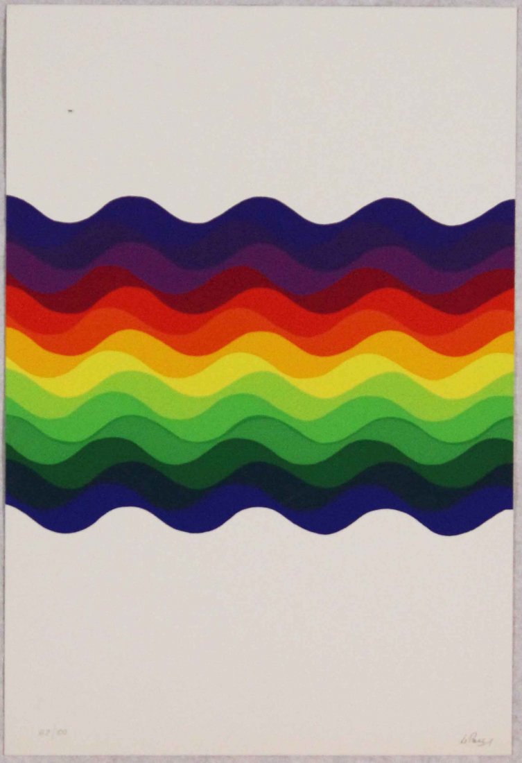 Julio Le Parc, Serigrafia a colori, 1977 (1 of 1)