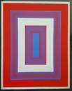 Richard Anuszkiewicz (1930 - ) OpArt Signed Print