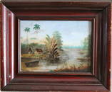 Esteban Chartrand CUBA antique painting