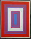 Richard Anuszkiewicz (1930 - ) OpArt Signed Print