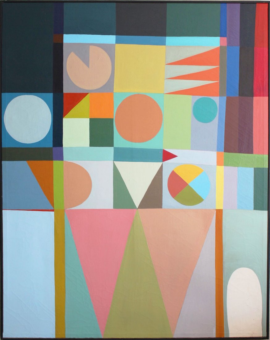 Helen Quigley california Hard Edge Abstraction (1 of 2)