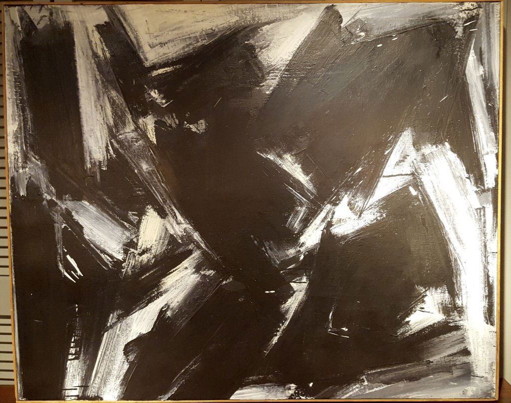 Frank Pearson Abstract Expressionist Painting (1 of 3)
