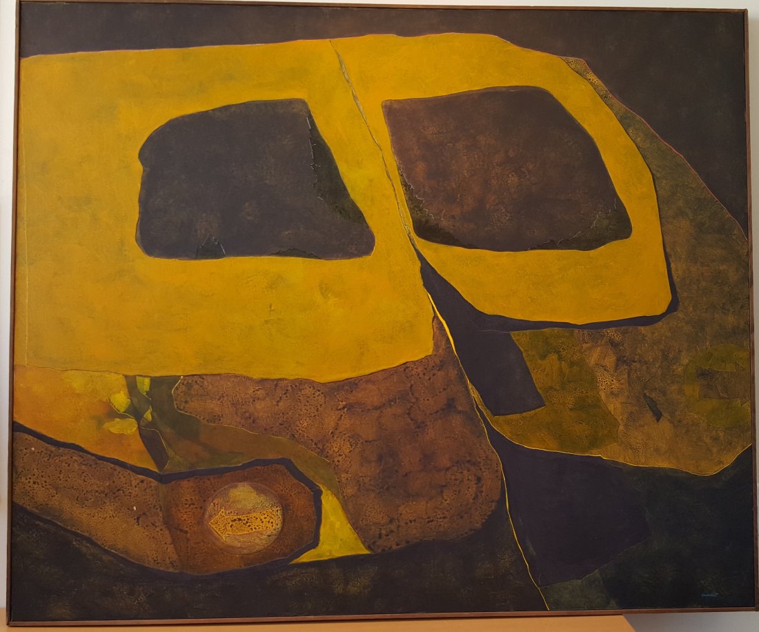 Dan Concholar Abstract Painting African-American Los (1 of 1)