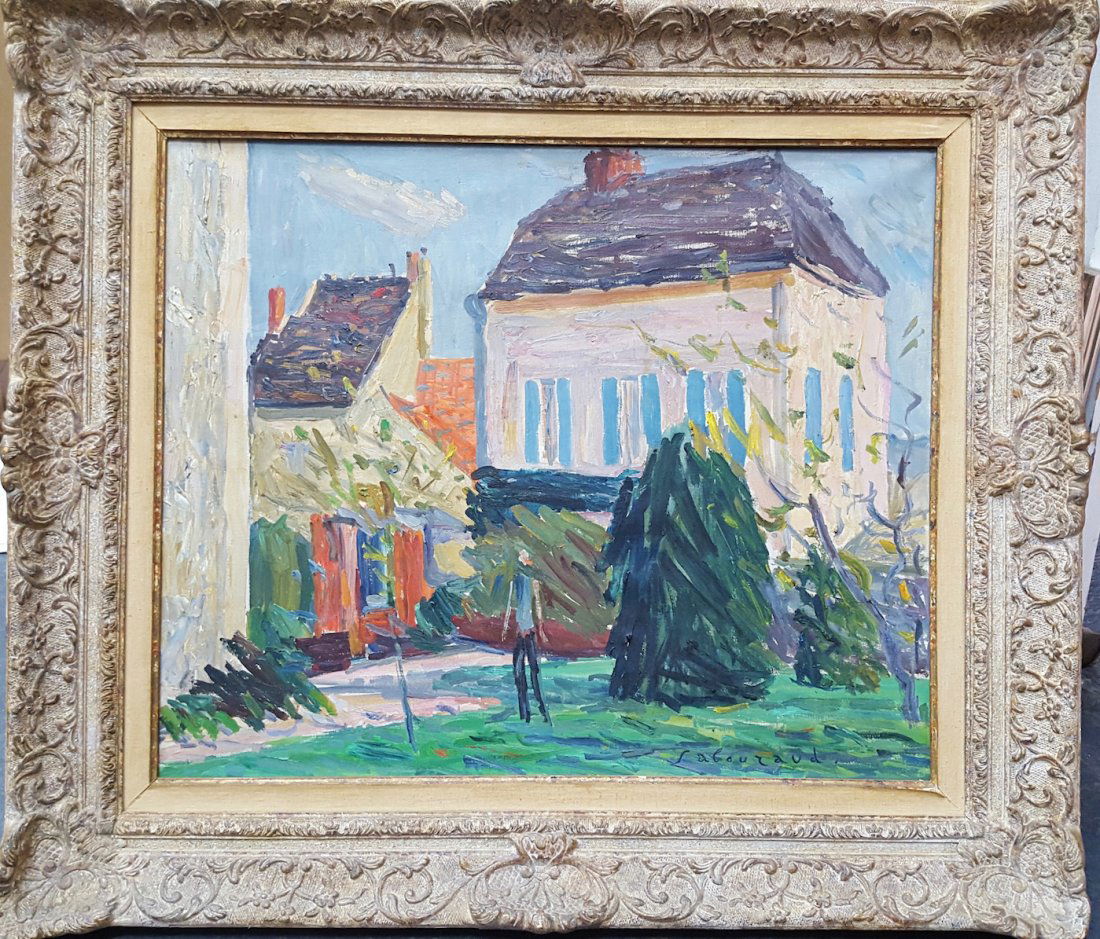 Emile Sabouraud French Fauvist style painting (1 of 3)