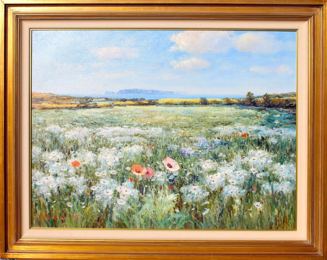 Sang Lee oil painting Korean impressionist (1 of 3)