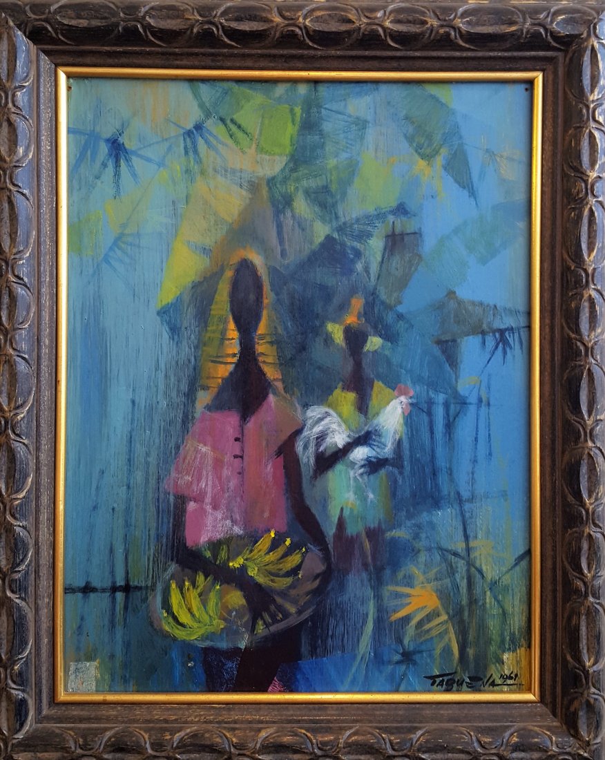 Romeo Tabuena (1921-2015) oil painting (1 of 5)