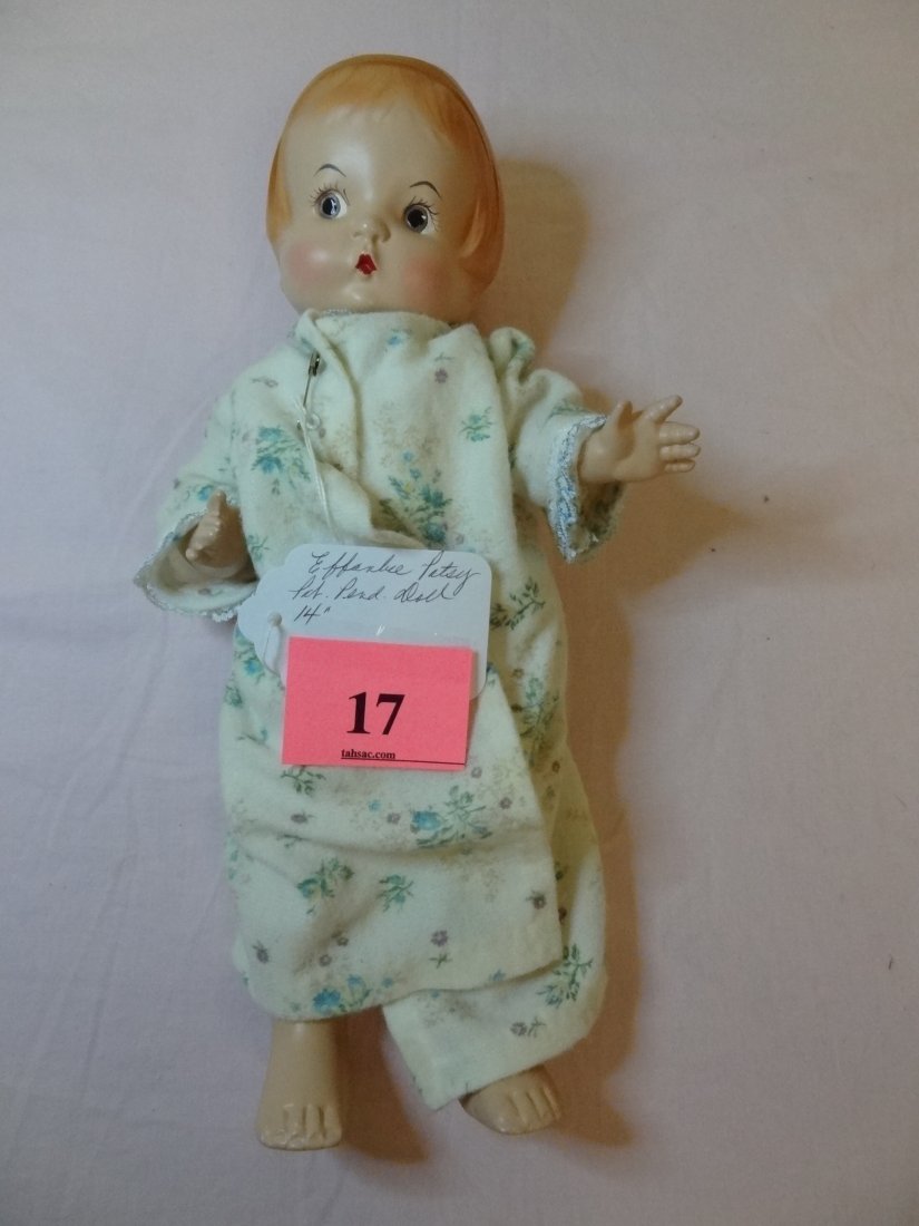 14'' EFFANBEE ''PATSY'' MARKED PAT. PEND. DOLL WITH: 14'' EFFANBEE ''PATSY'' MARKED PAT. PEND. DOLL WITH PAINTED FACIAL FEATURES